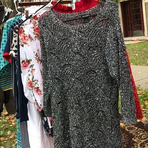 glittery lauren michelle dress